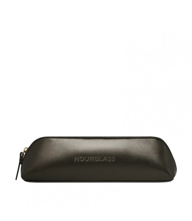Vegan Leather Makeup Brush Bag